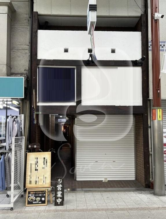 扇町駅徒歩約2分！/☆中華そば店居抜き☆/1階奥店舗//U712